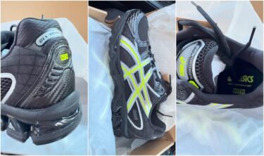KITH Ronnie Fieg x ASICS ASICS GEL-NIMBUS 10.1 "Black/Volt" (キス ロニー・ファイグ アシックス ゲルニンバス)