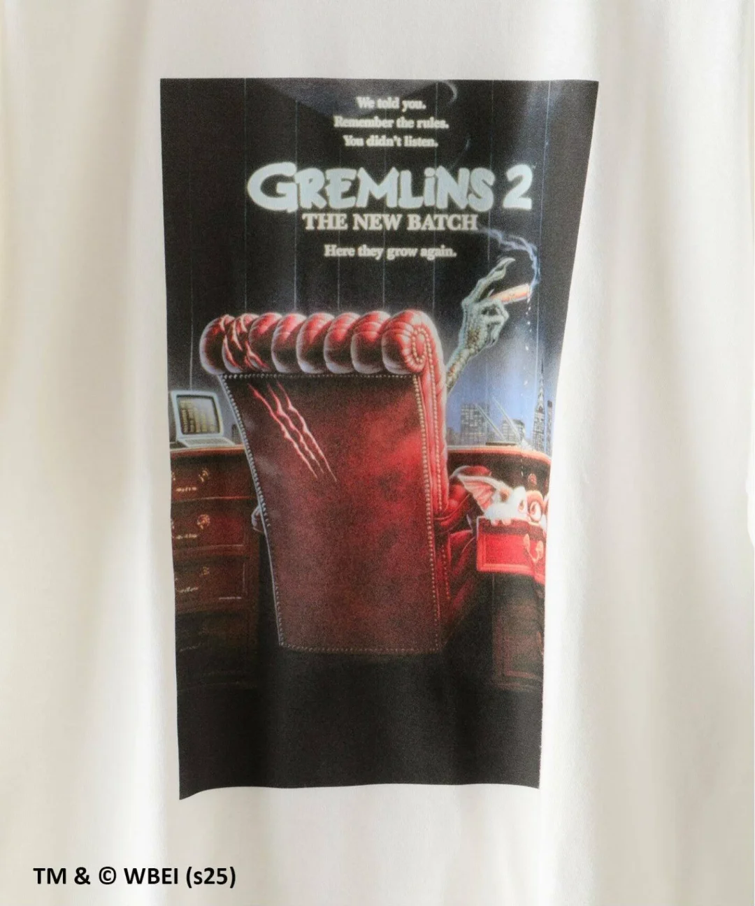 映画「GREMLINS/グレムリン」× SCREENSTARSBEST Tシャツが2025年 6月中旬 発売 (スクリーンスターズ)