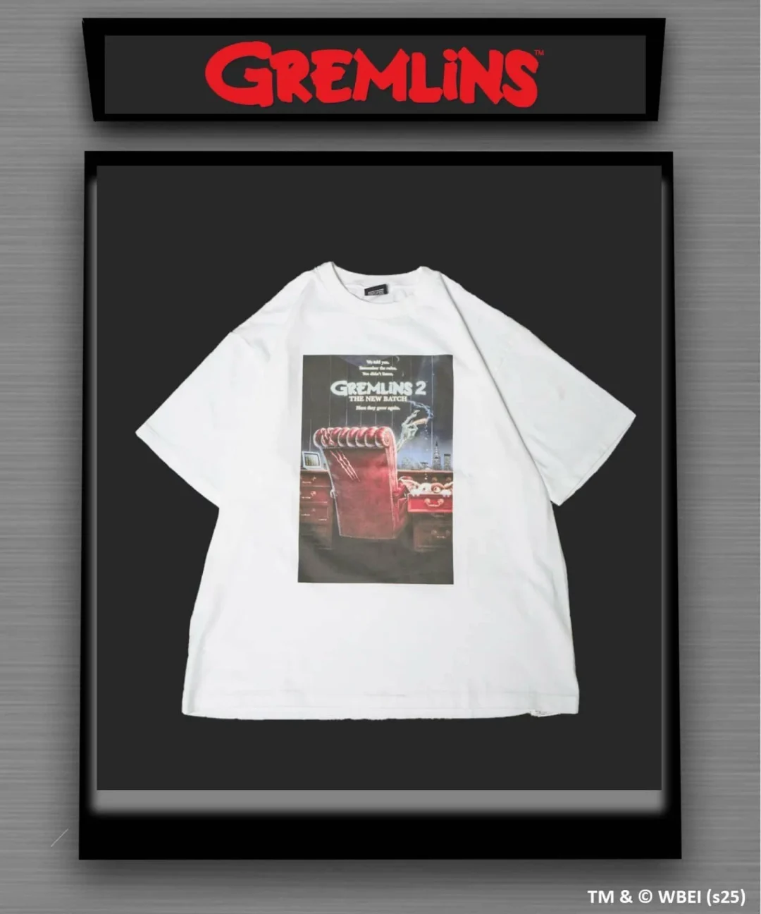 映画「GREMLINS/グレムリン」× SCREENSTARSBEST Tシャツが2025年 6月中旬 発売 (スクリーンスターズ)