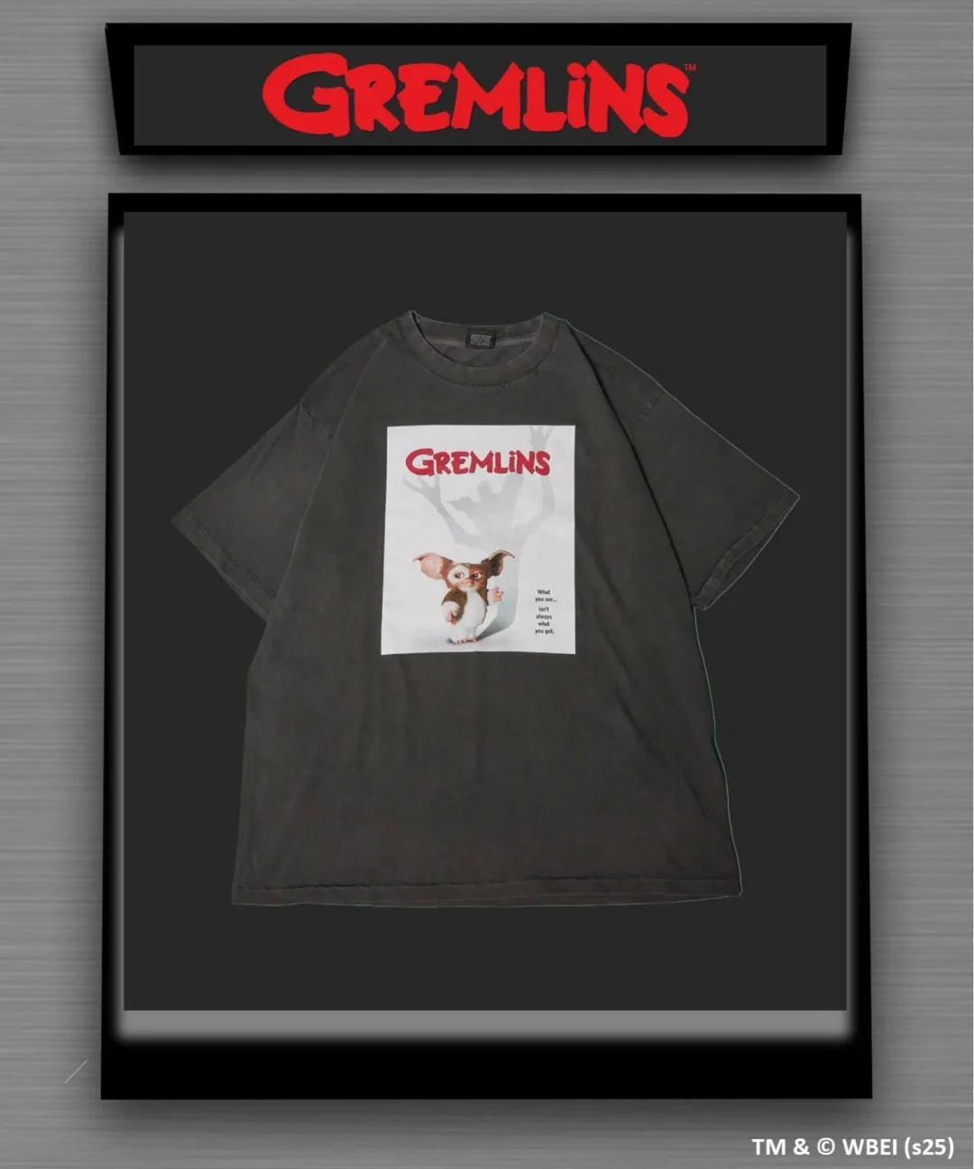 映画「GREMLINS/グレムリン」× SCREENSTARSBEST Tシャツが2025年 6月中旬 発売 (スクリーンスターズ)