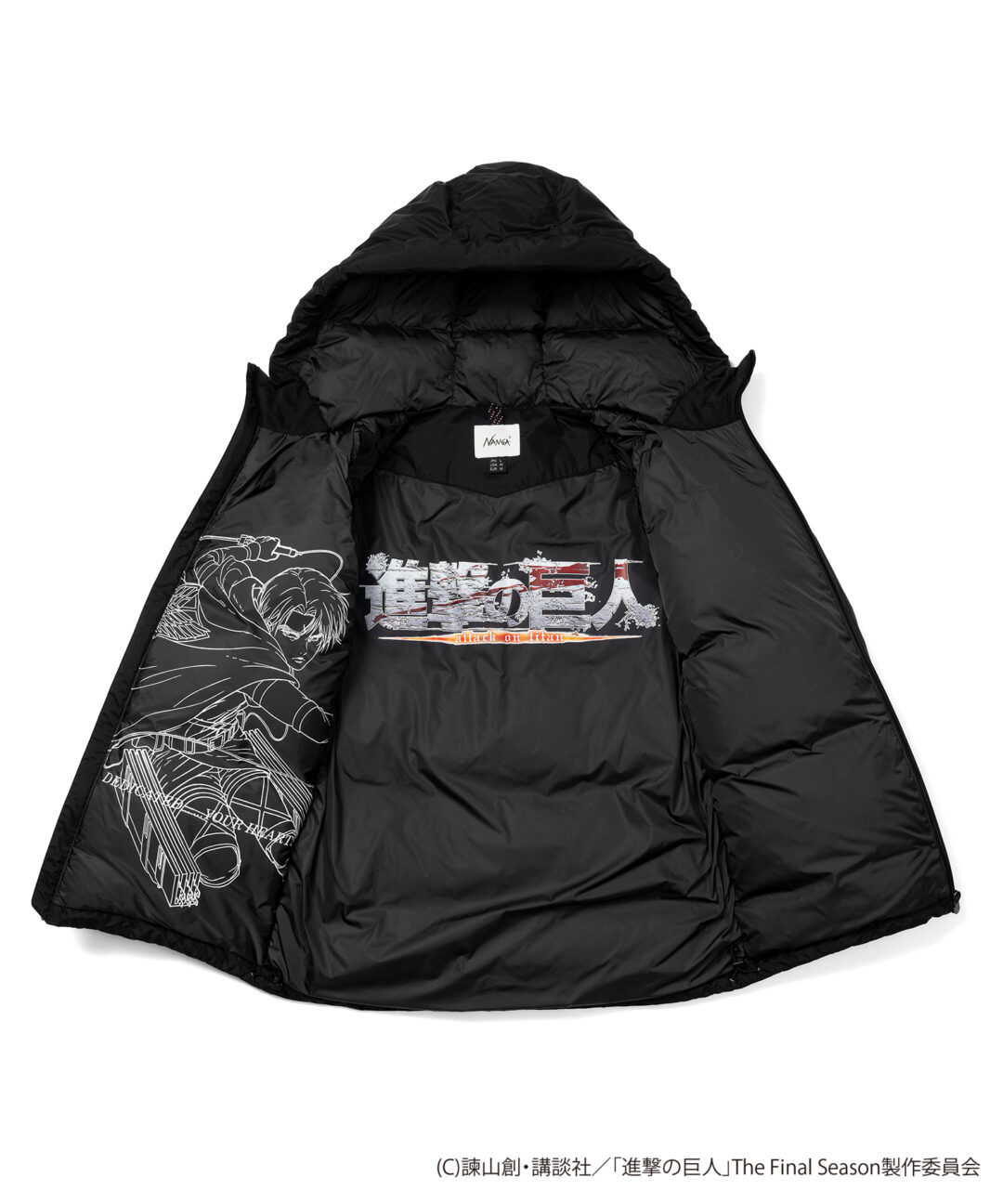進撃の巨人 × NANGA コラボレーションが2025年 5/30 予約販売 (Attack on Titan ナンガ)