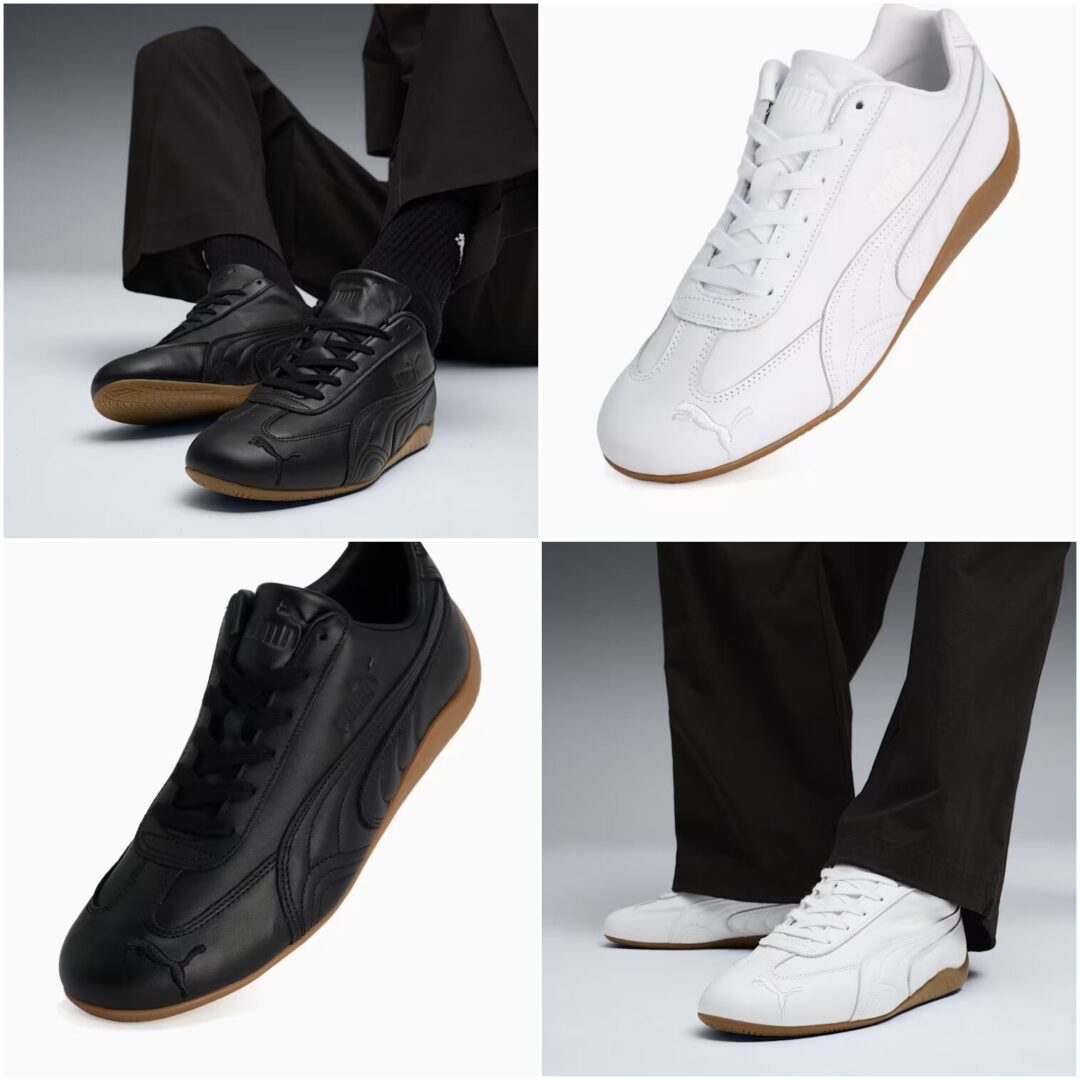 【2025年 5/9 発売】PUMA SPEEDCAT LEATHER “Black/White” (プーマ スピードキャット レザー “ブラック/ホワイト”) [401534-01/401534-02]