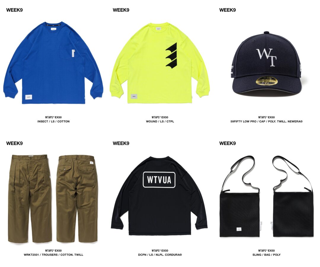 WTAPS 2025 SS WEEK 9 が発売 (ダブルタップス 2025年 春夏)