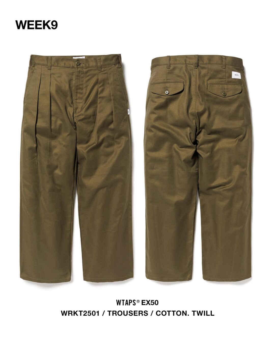 WTAPS 2025 SS WEEK 9 が発売 (ダブルタップス 2025年 春夏)