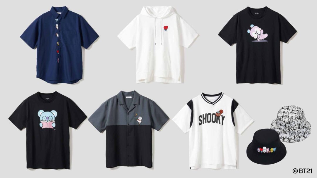 グラニフ × BT21 コラボが2025年 5/27 発売 (graniph)