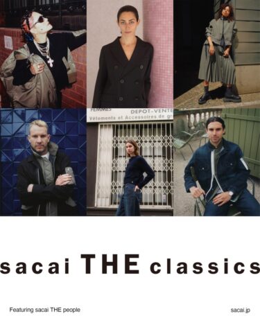 sacai Classics 2025 SS COLLECTIONが2025年 5/16 発売 (サカイ クラシックス コレクション)