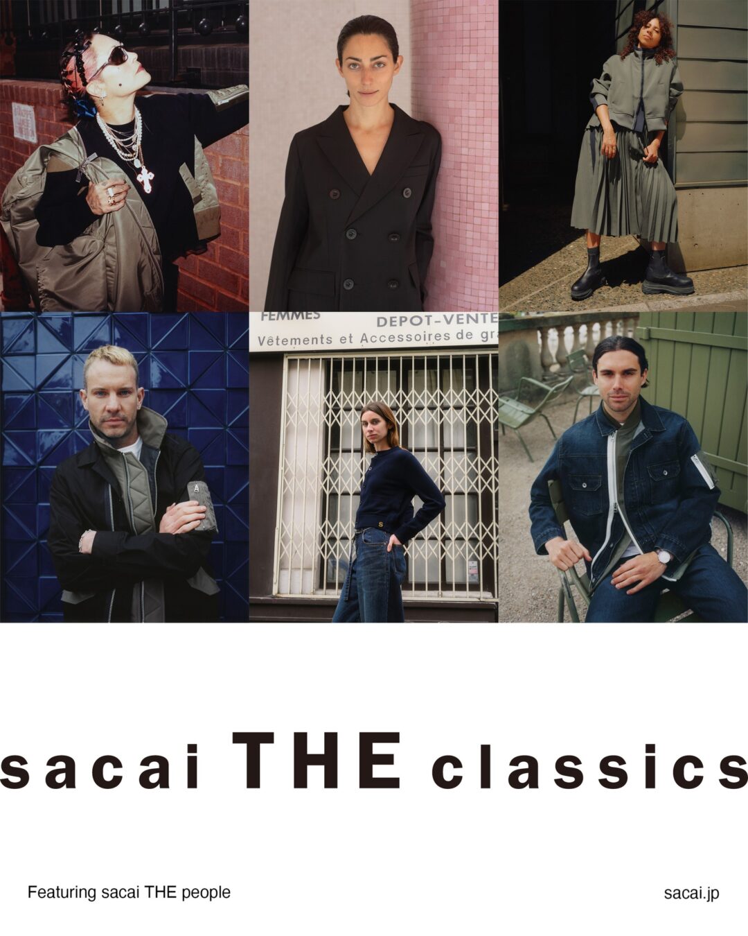sacai Classics 2025 SS COLLECTIONが2025年 5/16 発売 (サカイ クラシックス コレクション)
