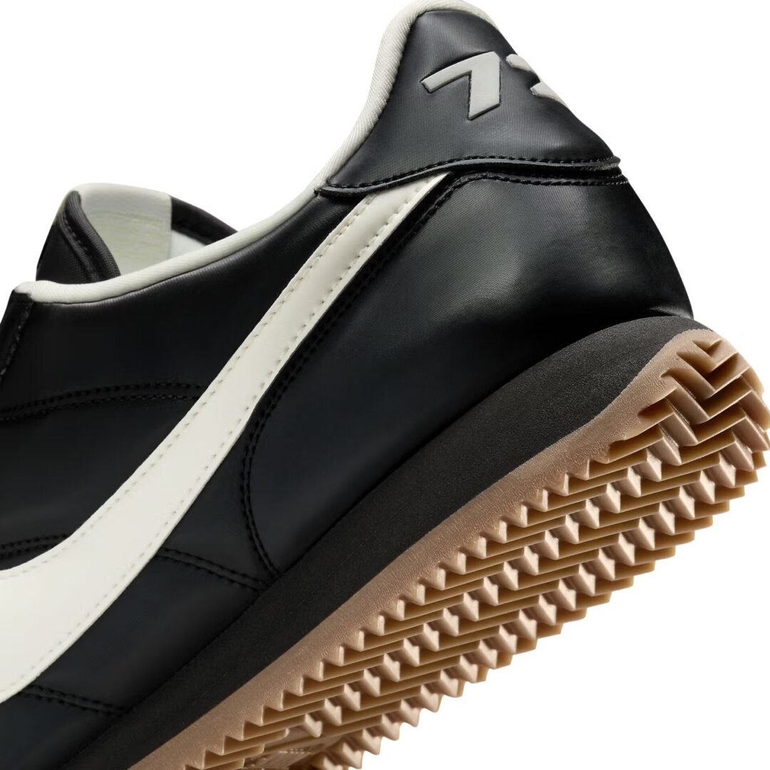 【2025年 夏 発売予定】NIKE CORTEZ LEATHER SE “Black/White/Gum Dark Brown” (ナイキ コルテッツ レザー “ブラック/ホワイト/ブラウン”) [IM4843-010]