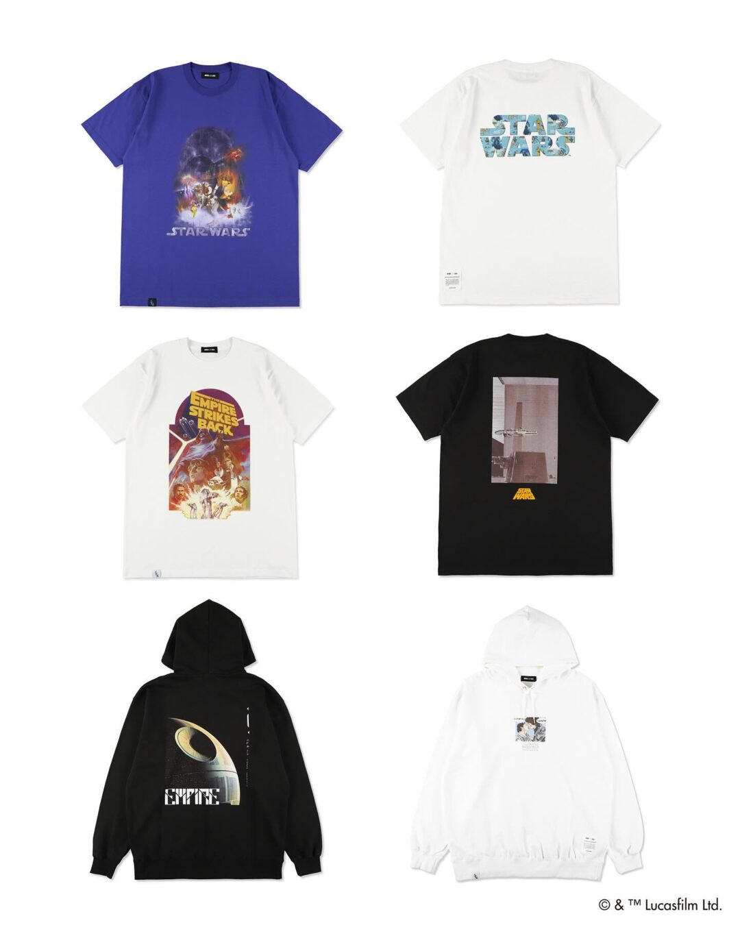 WIND AND SEA × STAR WARS 三部作のアートをデザインしたスペシャルコレクションが2025年 5/11 発売 (ウィンダンシー ビートルズ)