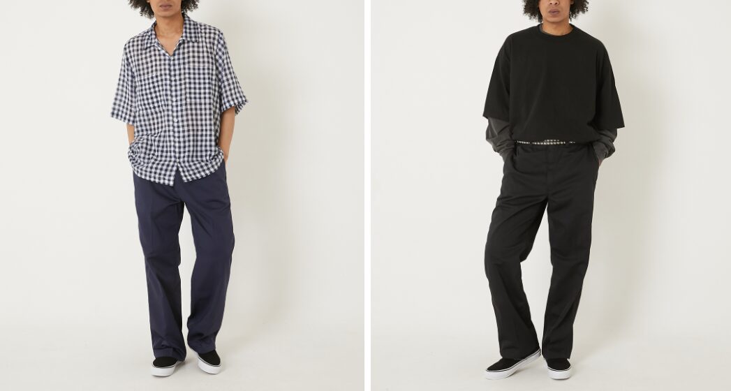 HIGH! STANDARD × Dickies 別注 874”をベースにした”TRIPLE NEEDLE”仕様のワークパンツが発売 (ハイスタンダード ディッキーズ)