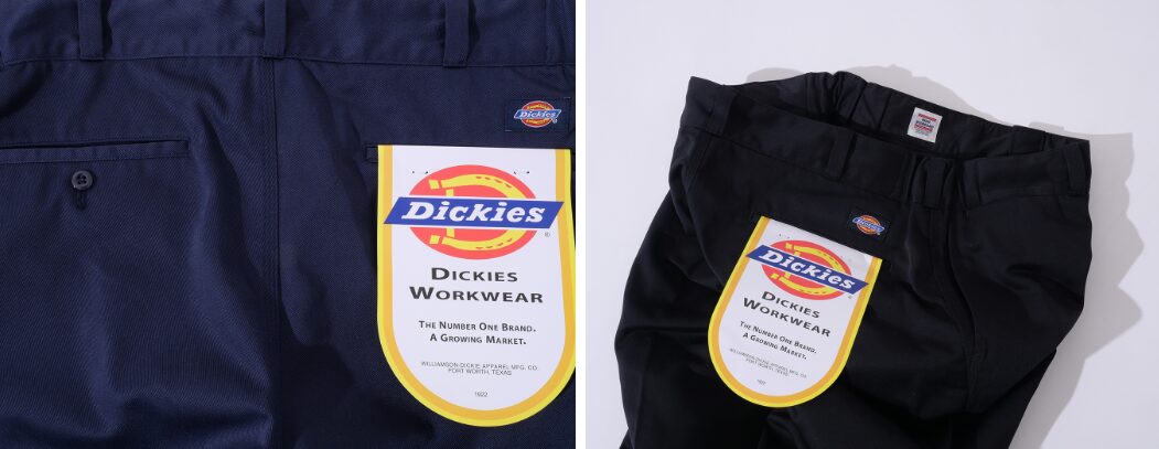 HIGH! STANDARD × Dickies 別注 874”をベースにした”TRIPLE NEEDLE”仕様のワークパンツが発売 (ハイスタンダード ディッキーズ)