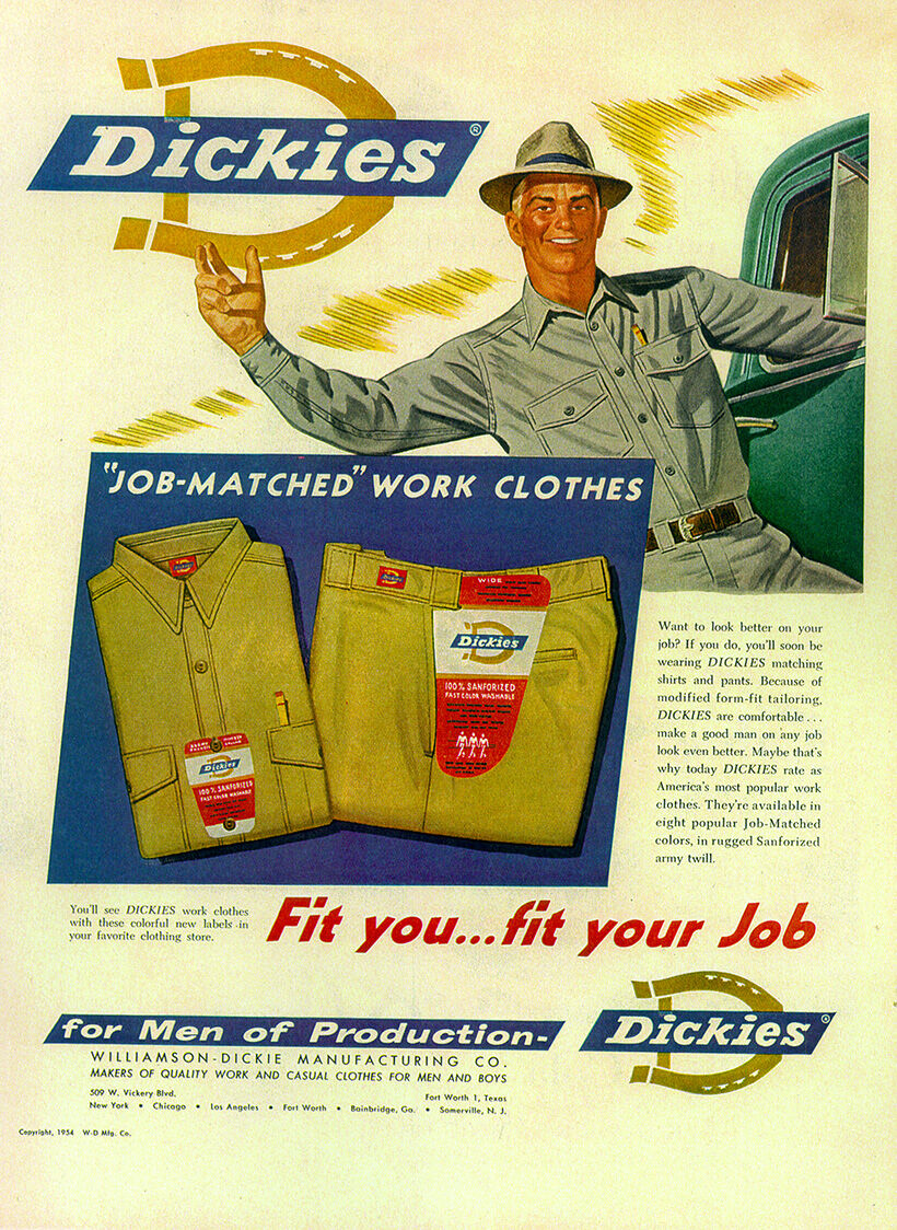 HIGH! STANDARD × Dickies 別注 874”をベースにした”TRIPLE NEEDLE”仕様のワークパンツが発売 (ハイスタンダード ディッキーズ)