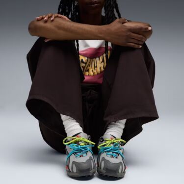 【2025年 5/30 発売】PUMA × A$AP ROCKY INHALE REFLE "Team Silver/Flat Medium Gray" (プーマ エイサップ・ロッキー インへイル リフレ) [405383-01]