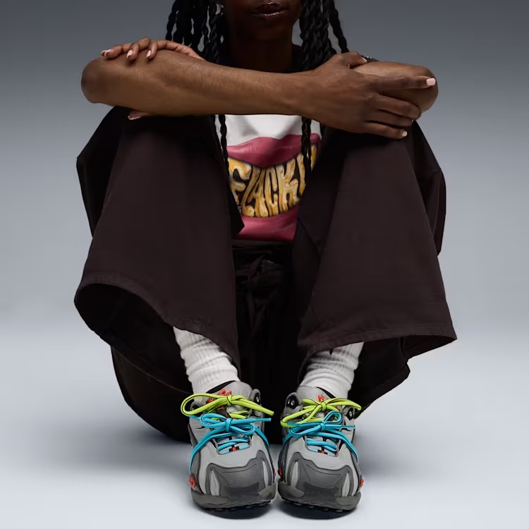 【2025年 5/30 発売】PUMA × A$AP ROCKY INHALE REFLE "Team Silver/Flat Medium Gray" (プーマ エイサップ・ロッキー インへイル リフレ) [405383-01]