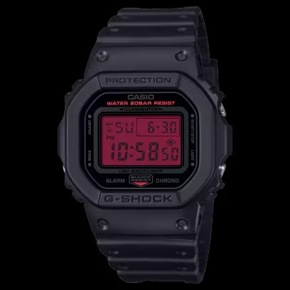 G-SHOCK ブランドカラーのブラックとレッドにこだわったシリーズが2025年 5/16 発売 (Gショック ジーショック)
