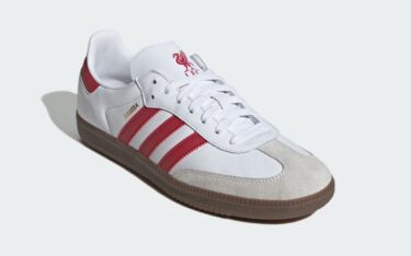 【2025年発売予定】Liverpool × adidas Originals SAMBA “2025-2026/White/Red” (リバプール アディダス オリジナルス サンバ) [JQ4041]