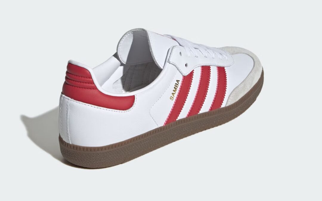 【2025年発売予定】Liverpool × adidas Originals SAMBA “2025-2026/White/Red” (リバプール アディダス オリジナルス サンバ) [JQ4041]