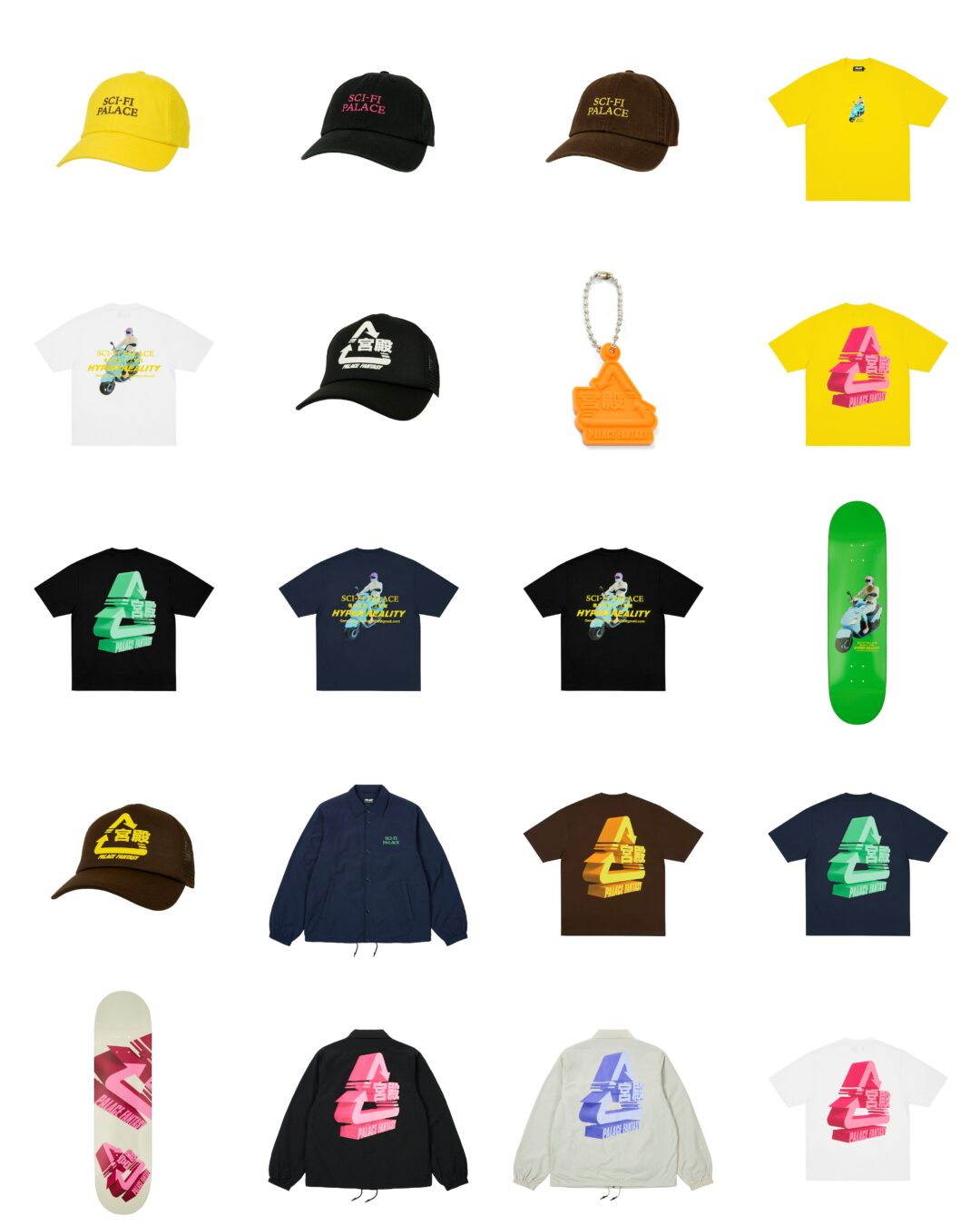 【2025年 5/31 発売】Palace Skateboards 2025 SS × SCI-FI FANTASY (パレス スケートボード サイファイ ファンタジー)