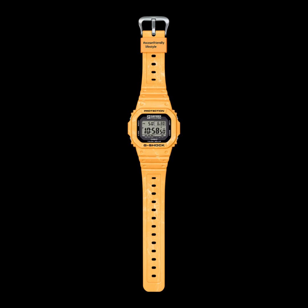 SURFRIDER FOUNDATION JAPAN × G-SHOCK “G-5600SFJ-9JR″が2025年 6月 発売 (サーフライダーファウンデーションジャパン Gショック ジーショック)