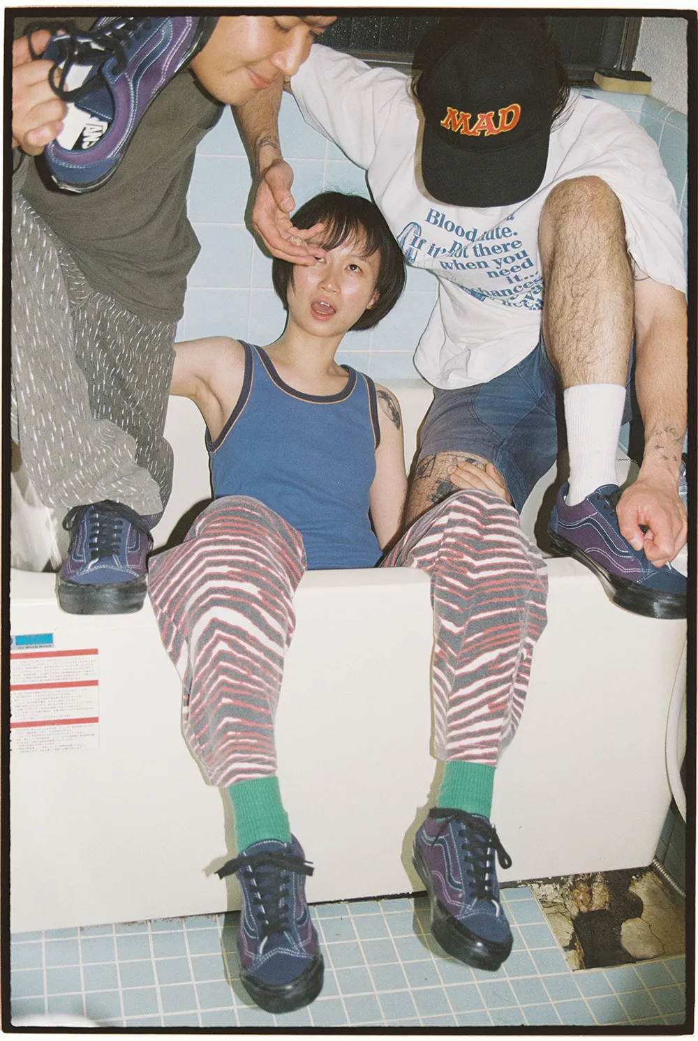 【2025年 5/23 発売】BILLY’S EXCLUSIVE VANS PREMIUM OLD SKOOL 36 “DRESSBLUE/GRAPE” (バンズ プレミアム オールドスクール “ドレスブルー/グレープ”) [VN000D57ESD]