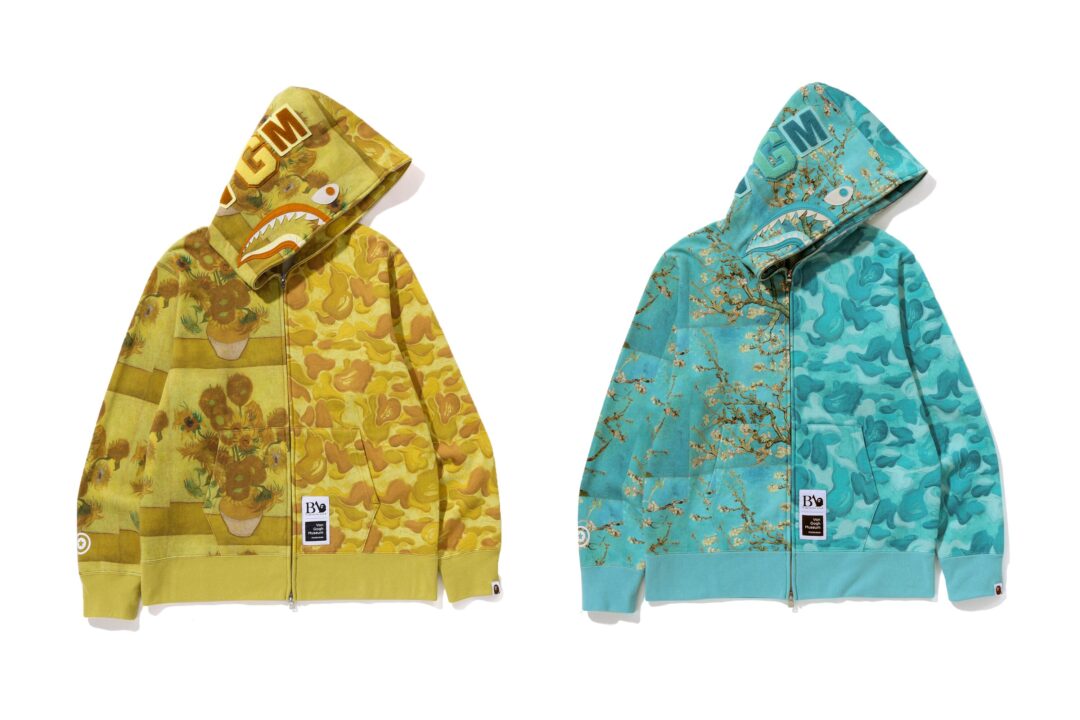 A BATHING APE × ゴッホ美術館 コラボコレクションが2025年 5/31 発売 (ア ベイシング エイプ Van Gogh Museum)