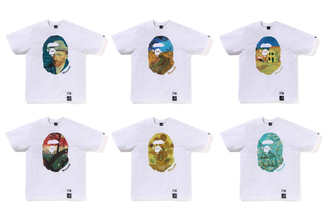 A BATHING APE × ゴッホ美術館 コラボコレクションが2025年 5/31 発売 (ア ベイシング エイプ Van Gogh Museum)
