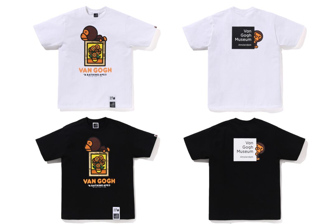A BATHING APE × ゴッホ美術館 コラボコレクションが2025年 5/31 発売 (ア ベイシング エイプ Van Gogh Museum)