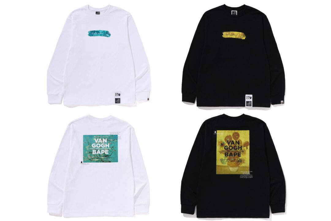 A BATHING APE × ゴッホ美術館 コラボコレクションが2025年 5/31 発売 (ア ベイシング エイプ Van Gogh Museum)