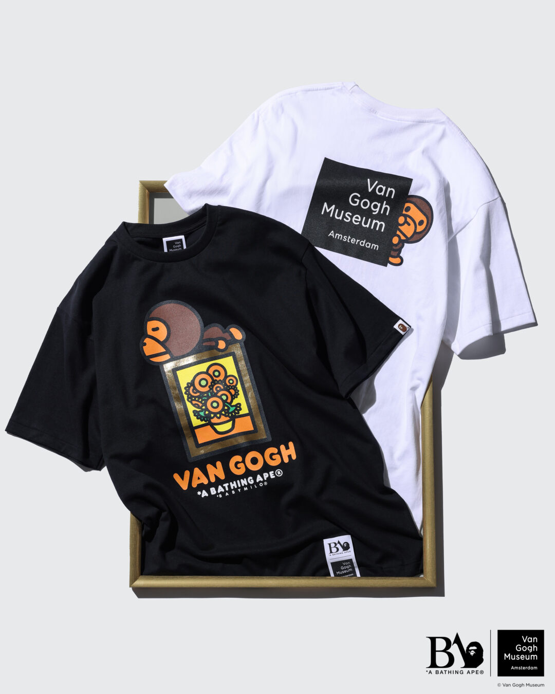 A BATHING APE × ゴッホ美術館 コラボコレクションが2025年 5/31 発売 (ア ベイシング エイプ Van Gogh Museum)