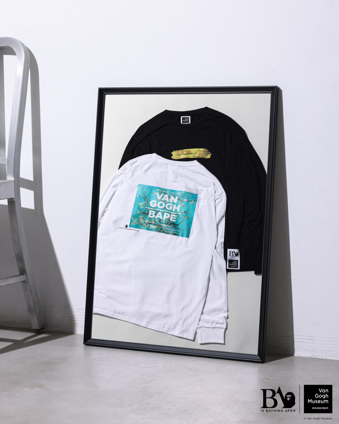 A BATHING APE × ゴッホ美術館 コラボコレクションが2025年 5/31 発売 (ア ベイシング エイプ Van Gogh Museum)