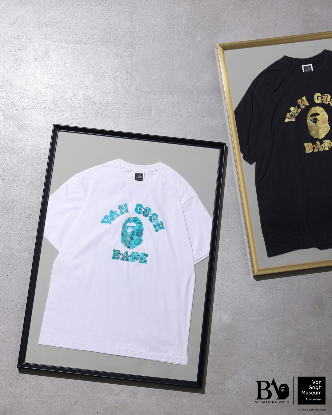 A BATHING APE × ゴッホ美術館 コラボコレクションが2025年 5/31 発売 (ア ベイシング エイプ Van Gogh Museum)
