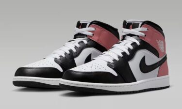 【2025年 5/9 発売】NIKE AIR JORDAN 1 MID “White/Rust Pink/Black” (ナイキ エア ジョーダン 1 ミッド “ホワイト/ラストピンク/ブラック”) [DQ8426-100]