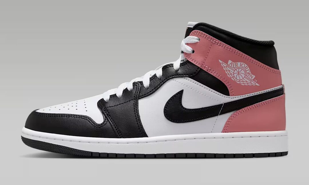 【2025年 5/9 発売】NIKE AIR JORDAN 1 MID “White/Rust Pink/Black” (ナイキ エア ジョーダン 1 ミッド “ホワイト/ラストピンク/ブラック”) [DQ8426-100]