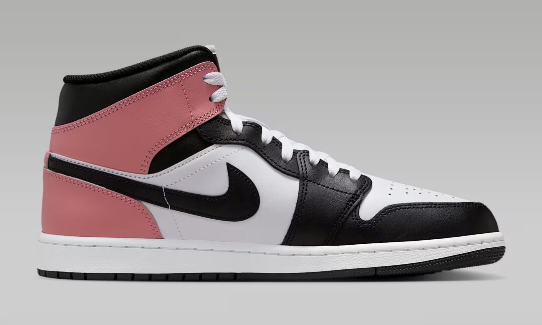 【2025年 5/9 発売】NIKE AIR JORDAN 1 MID “White/Rust Pink/Black” (ナイキ エア ジョーダン 1 ミッド “ホワイト/ラストピンク/ブラック”) [DQ8426-100]
