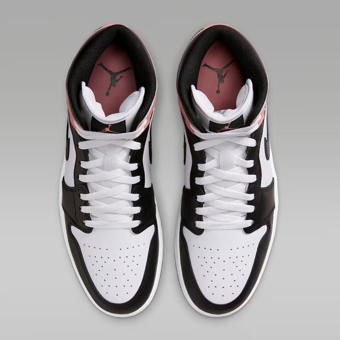 【2025年 5/9 発売】NIKE AIR JORDAN 1 MID “White/Rust Pink/Black” (ナイキ エア ジョーダン 1 ミッド “ホワイト/ラストピンク/ブラック”) [DQ8426-100]