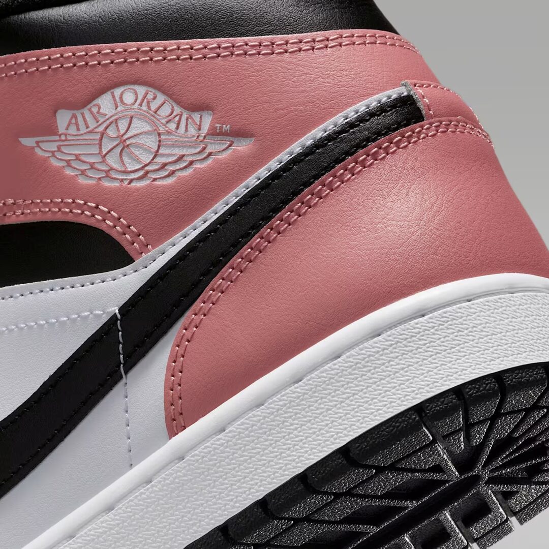 【2025年 5/9 発売】NIKE AIR JORDAN 1 MID “White/Rust Pink/Black” (ナイキ エア ジョーダン 1 ミッド “ホワイト/ラストピンク/ブラック”) [DQ8426-100]