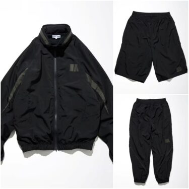 CAHLUMN “Recycled Nylon Track" Jcket & Pants & Shorts”が発売 (カウラム "リサイクル ナイロン トラック")