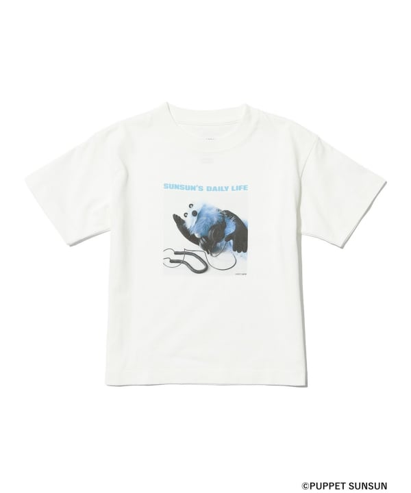 パペットスンスン  × B:MING by BEAMS “フェード フォトプリント Tシャツ”が発売 (PUPPET SUNSUN ビームス)