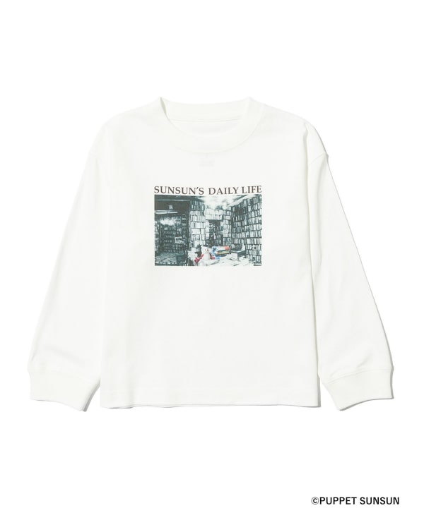 パペットスンスン  × B:MING by BEAMS “フェード フォトプリント Tシャツ”が発売 (PUPPET SUNSUN ビームス)