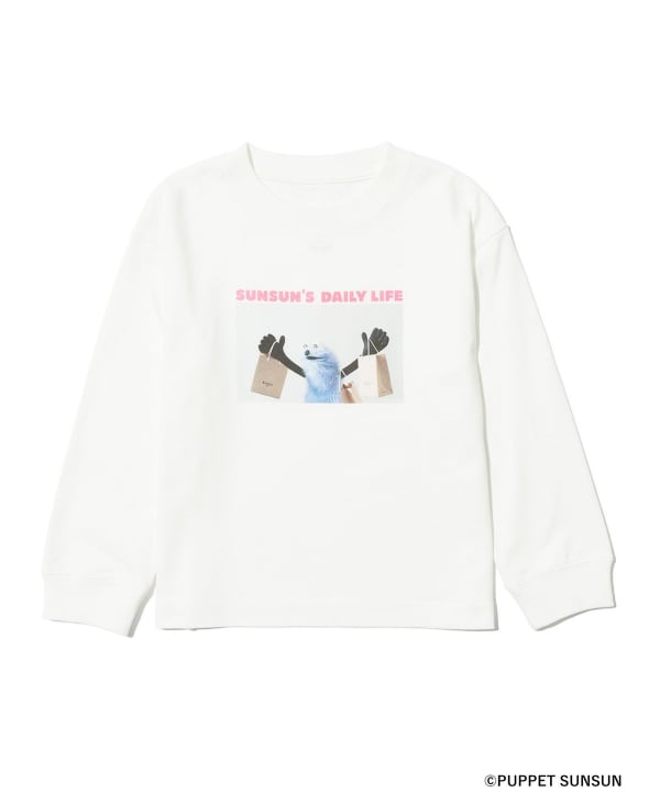 パペットスンスン  × B:MING by BEAMS “フェード フォトプリント Tシャツ”が発売 (PUPPET SUNSUN ビームス)