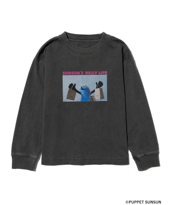 パペットスンスン  × B:MING by BEAMS “フェード フォトプリント Tシャツ”が発売 (PUPPET SUNSUN ビームス)