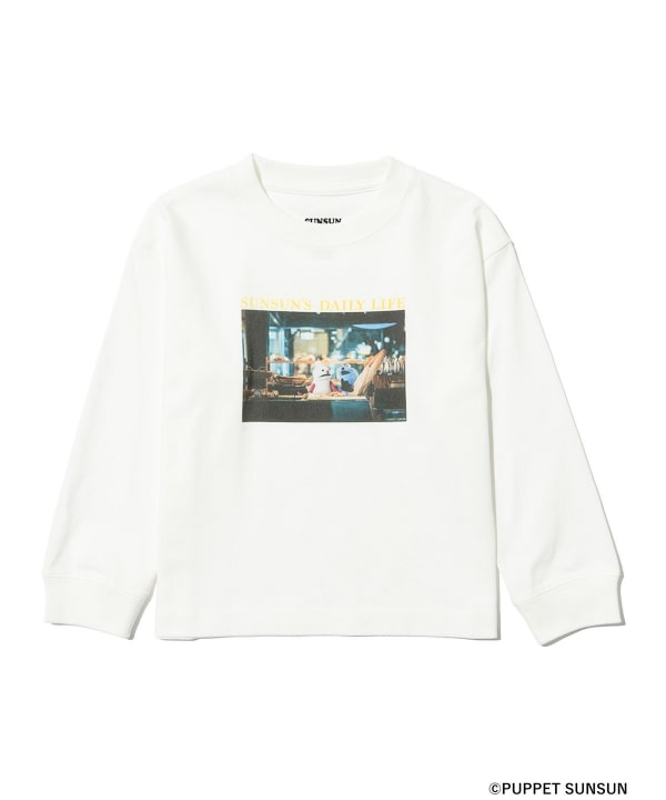 パペットスンスン  × B:MING by BEAMS “フェード フォトプリント Tシャツ”が発売 (PUPPET SUNSUN ビームス)