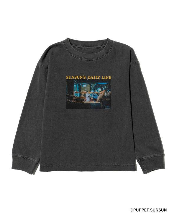 パペットスンスン  × B:MING by BEAMS “フェード フォトプリント Tシャツ”が発売 (PUPPET SUNSUN ビームス)