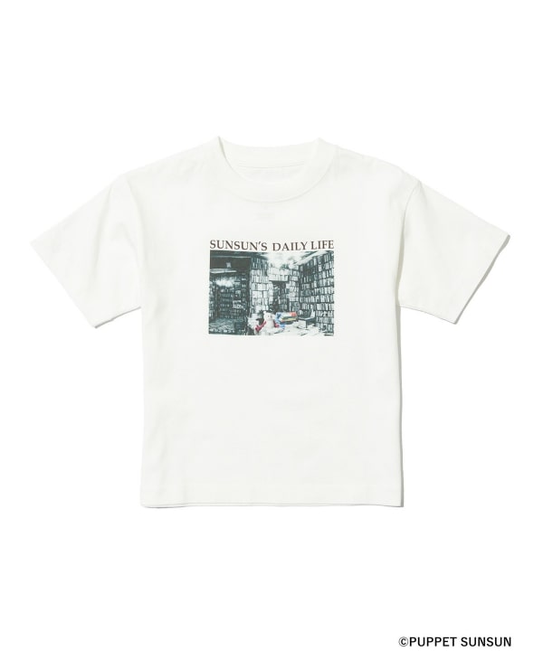 パペットスンスン  × B:MING by BEAMS “フェード フォトプリント Tシャツ”が発売 (PUPPET SUNSUN ビームス)