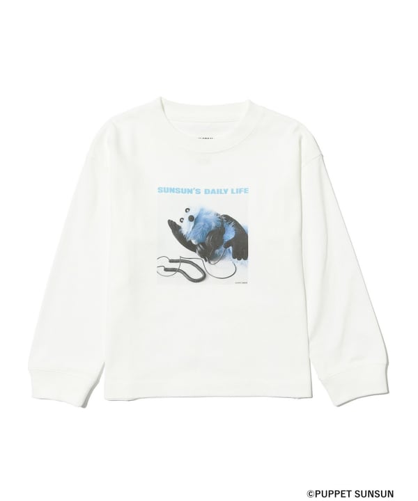 パペットスンスン  × B:MING by BEAMS “フェード フォトプリント Tシャツ”が発売 (PUPPET SUNSUN ビームス)