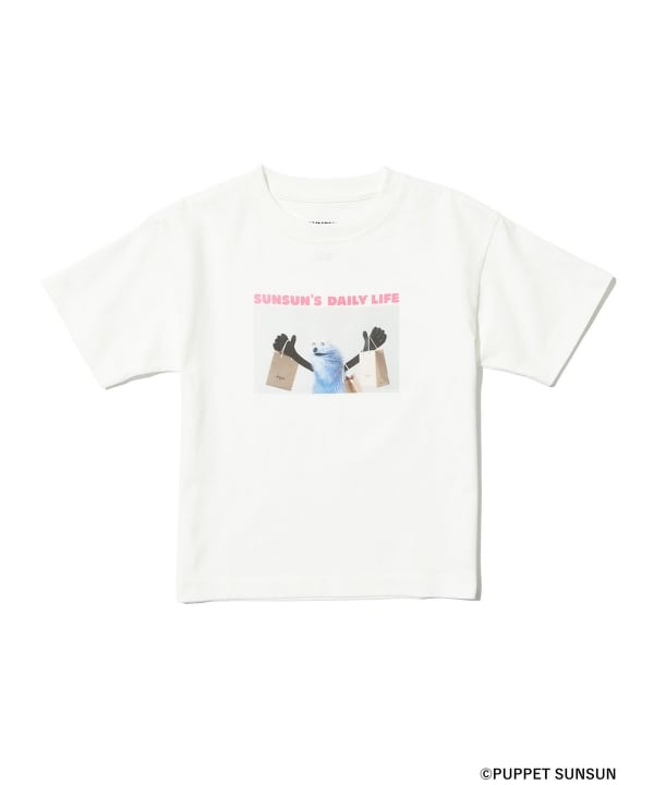 パペットスンスン  × B:MING by BEAMS “フェード フォトプリント Tシャツ”が発売 (PUPPET SUNSUN ビームス)