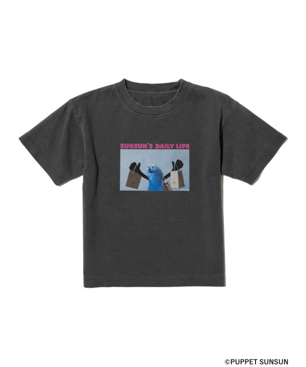 パペットスンスン  × B:MING by BEAMS “フェード フォトプリント Tシャツ”が発売 (PUPPET SUNSUN ビームス)