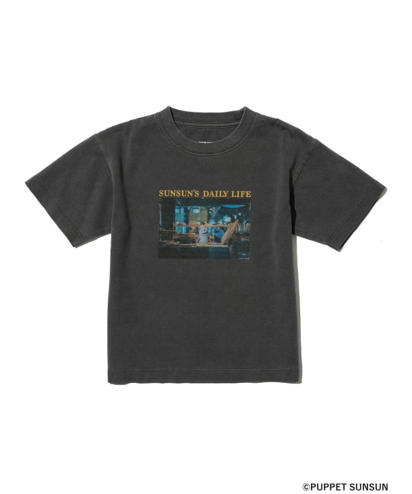 パペットスンスン  × B:MING by BEAMS “フェード フォトプリント Tシャツ”が発売 (PUPPET SUNSUN ビームス)