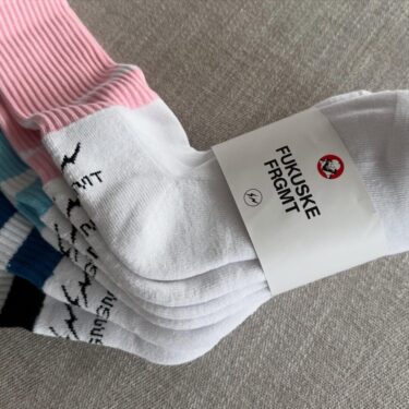 FRAGMENT × 福助 コラボソックスが発売予定 (フラグメント 藤原ヒロシ FUKUSUKE)