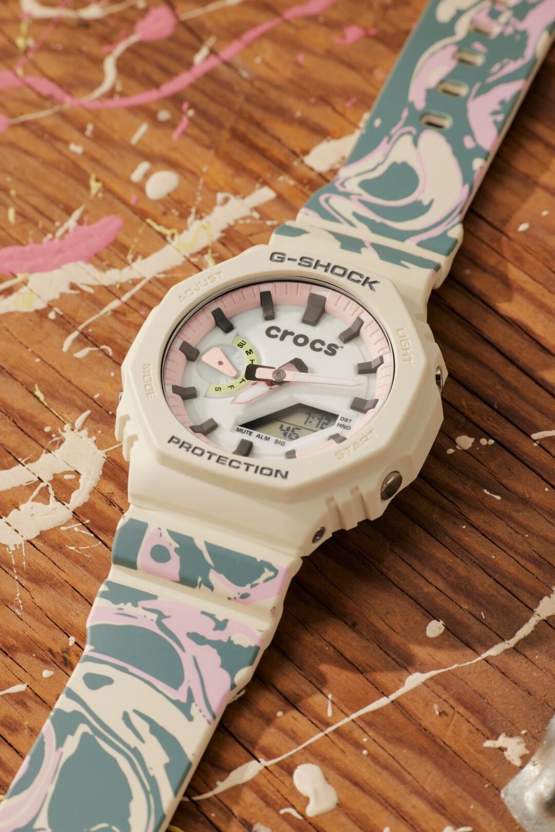 【2025年 5/27 発売】G-SHOCK / Casio x Crocs Echo Wave (Gショック ジーショック カシオ クロックス エコ ウェーブ)